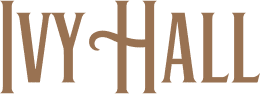 ivy hall logo suede